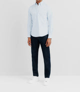 Chemise avec col boutonné ciel - IZAC