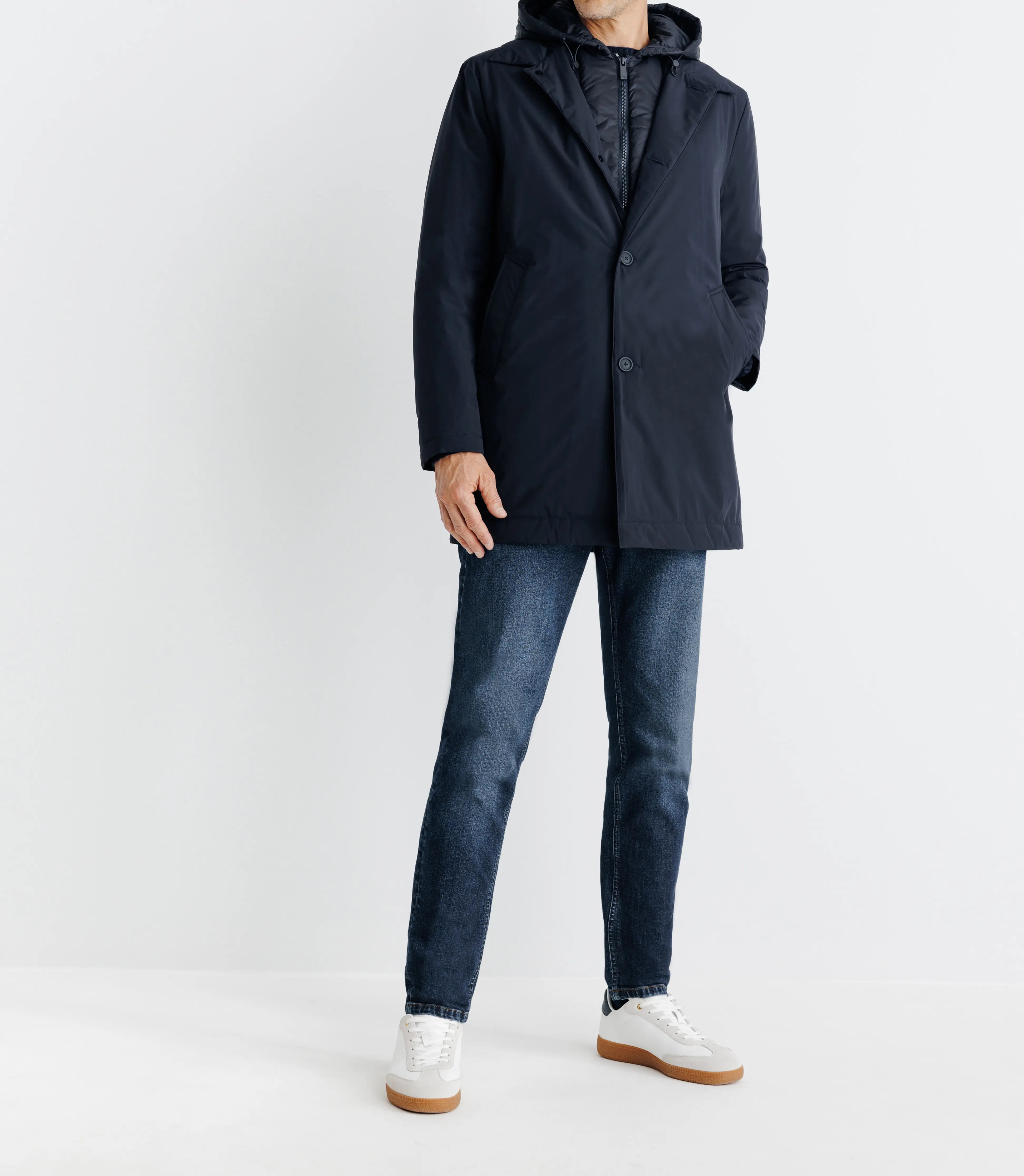 Manteau coupe - vent marine - IZAC