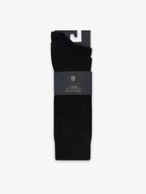 Pack de chaussettes côtelées noires