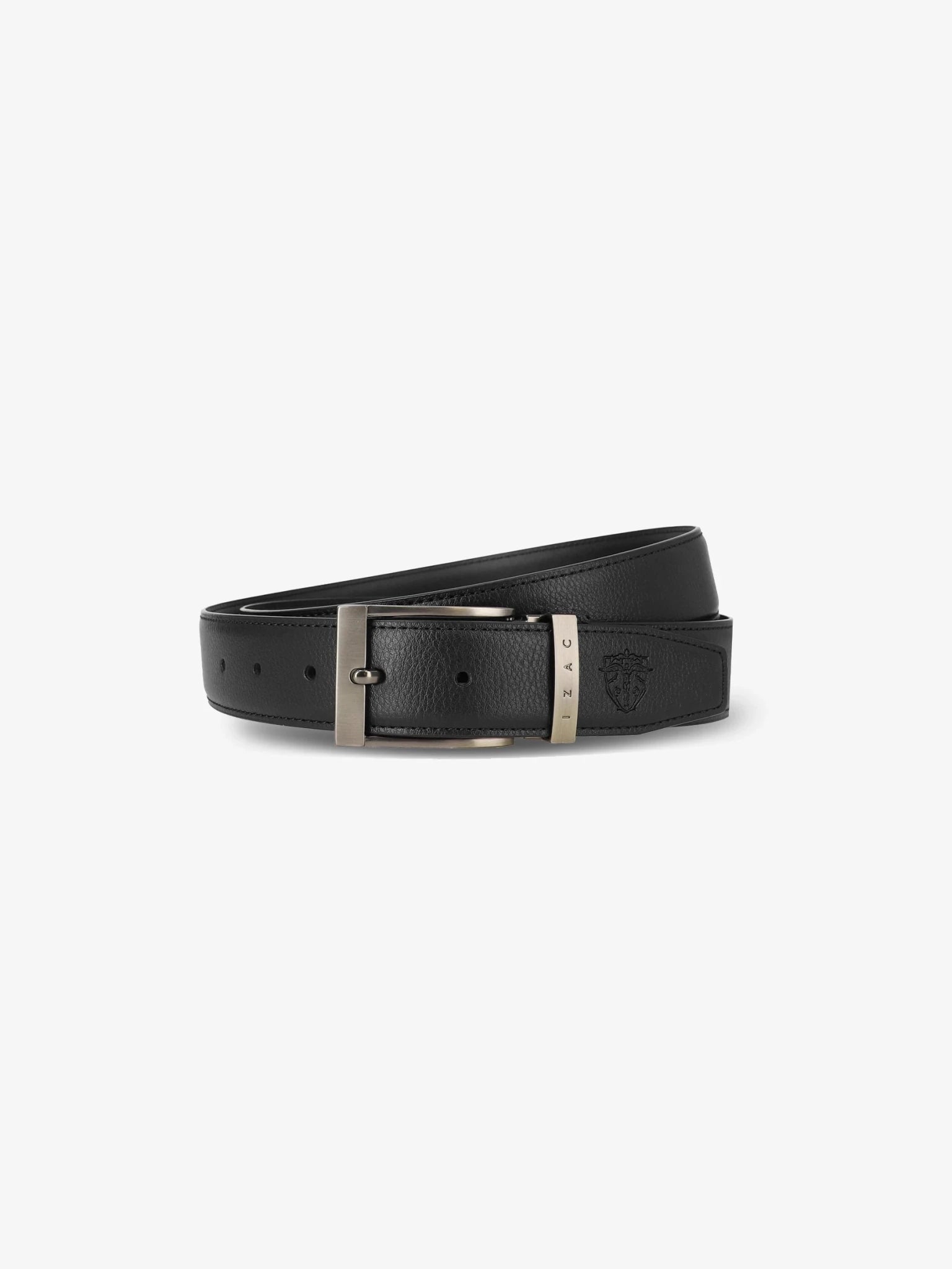 Black reversible belt