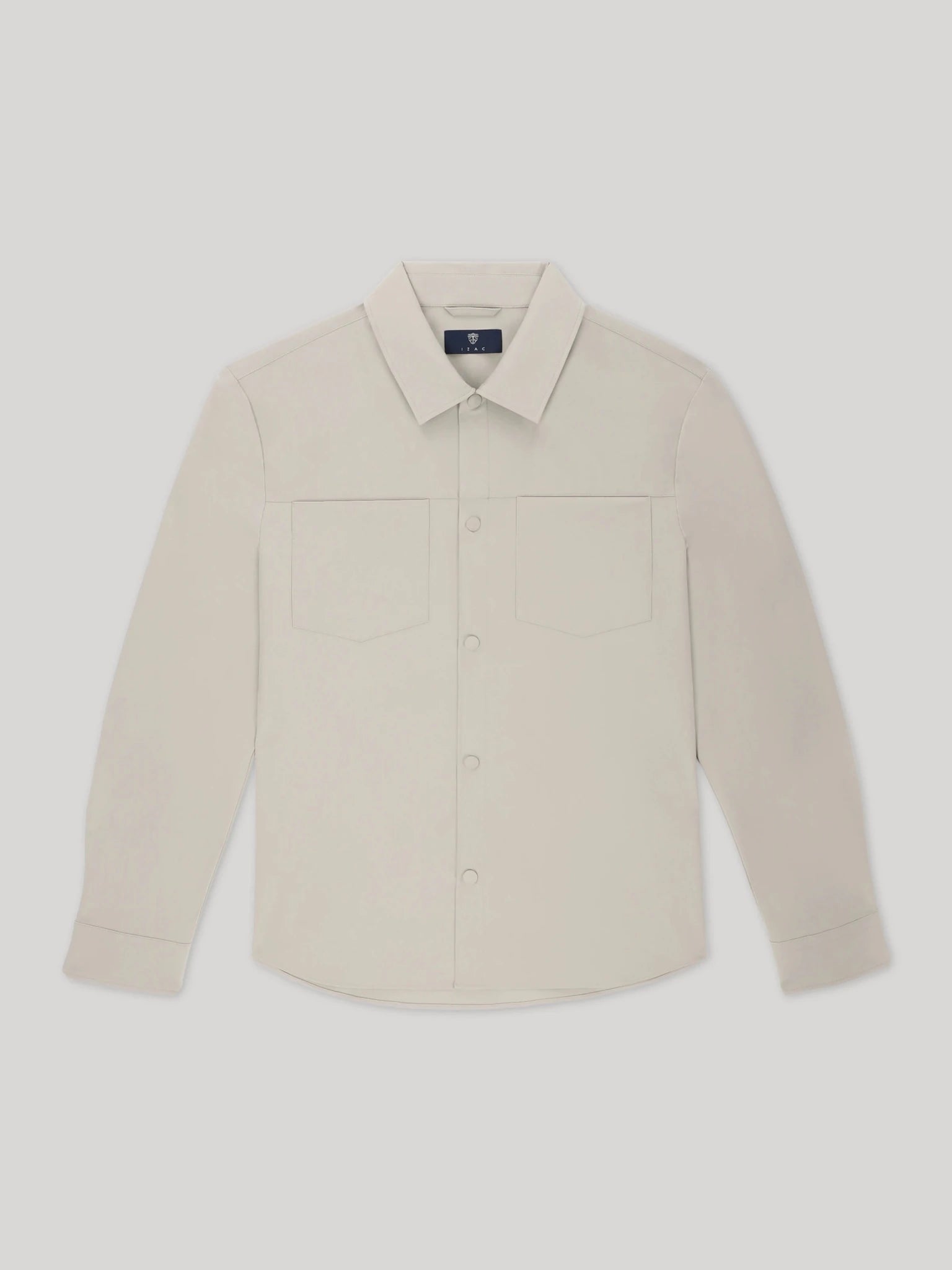 Surchemise matière technique beige - IZAC