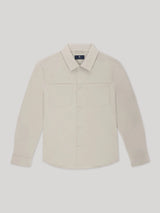 Surchemise matière technique beige - IZAC