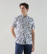 Chemise fantaisie marine