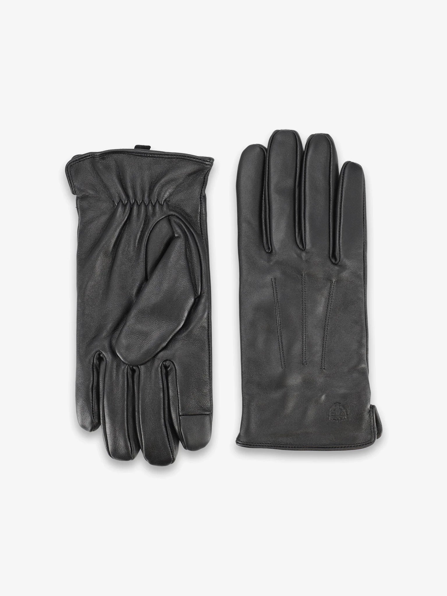 Black leather glove
