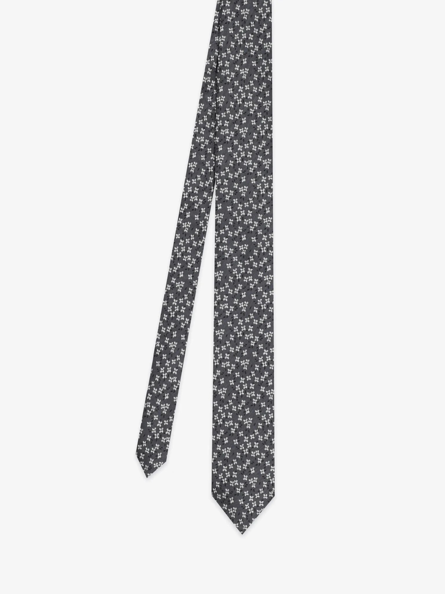 Fancy charcoal tie