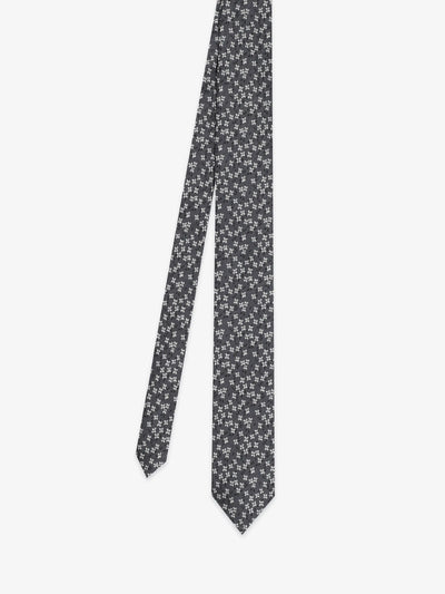 Fancy charcoal tie