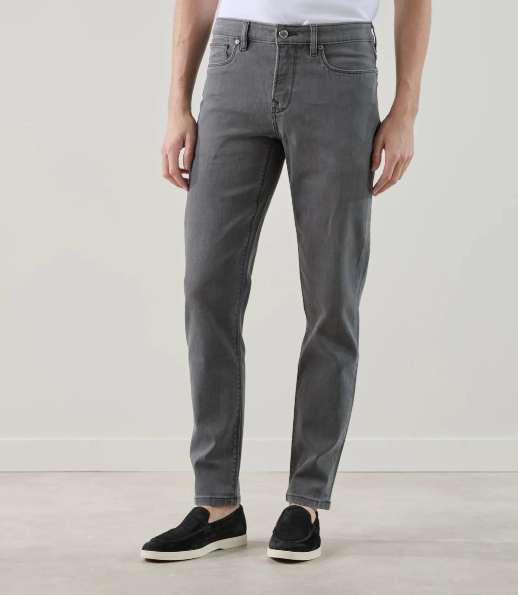 Jean 5 poches stretch anthracite - IZAC