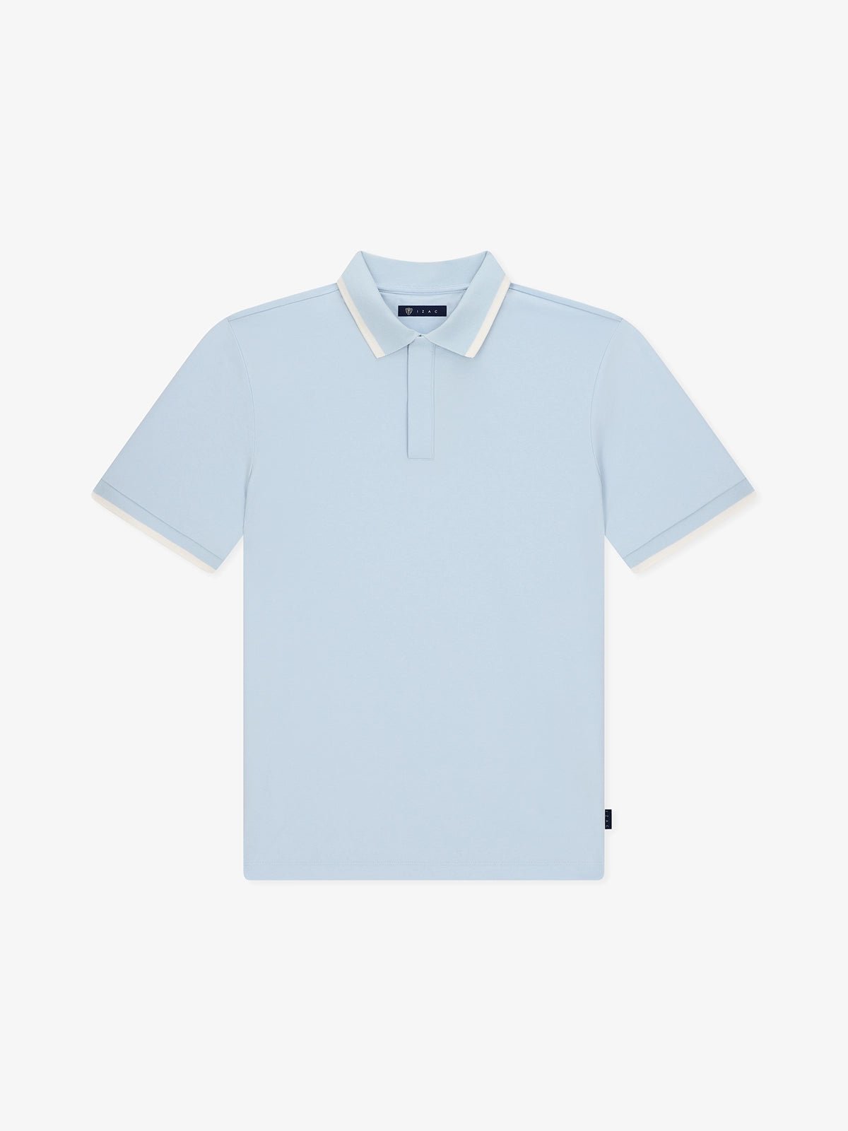 Polo en jersey ciel - IZAC
