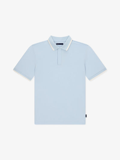Polo en jersey ciel - IZAC