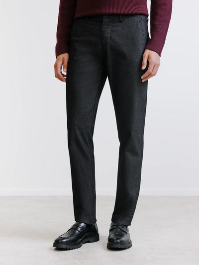 Pantalon casual noir
