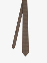 Fancy brown tie