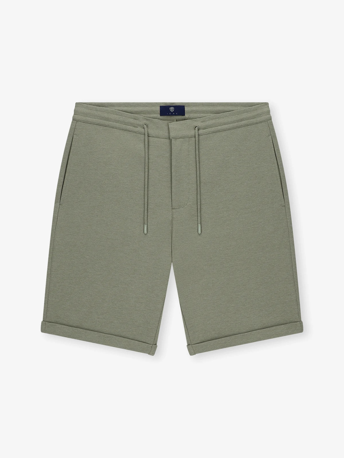 Bermuda avec cordon de serrage kaki - IZAC