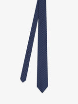 Navy blue fancy tie