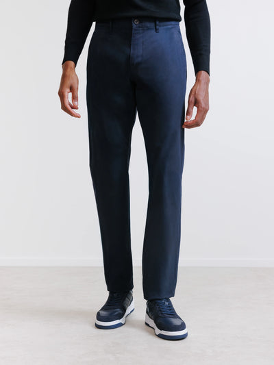 Marine cotton pants