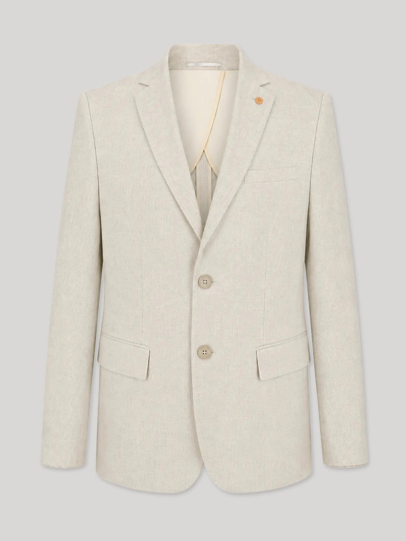 Veste ville séparable 100% lin beige - IZAC