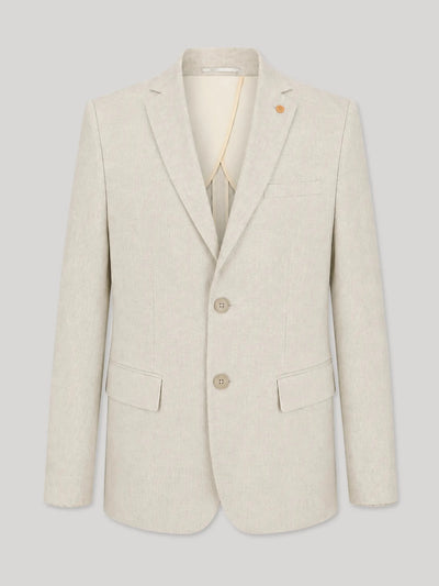 Veste ville séparable 100% lin beige - IZAC