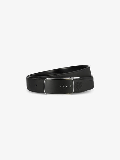 Black reversible belt
