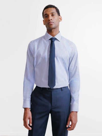 Chemise non iron marine - IZAC