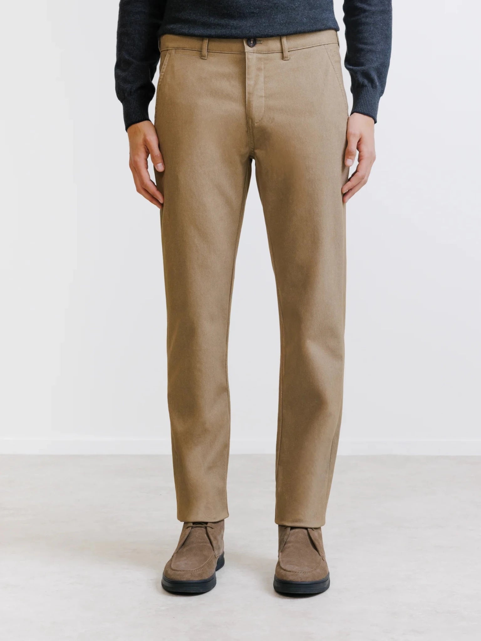Pantalon casual taupe - IZAC