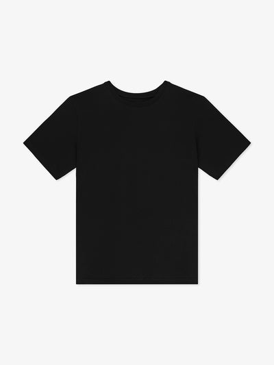 T-shirt col rond noir - IZAC