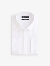 White Italian collar city shirt