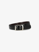 Black reversible belt