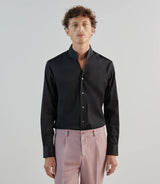 Black cotton city shirt