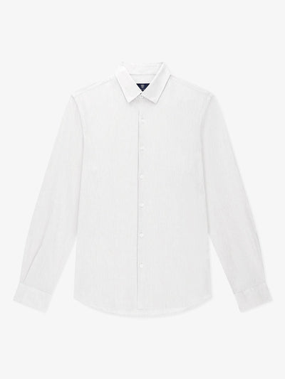 Chemise casual blanche - IZAC