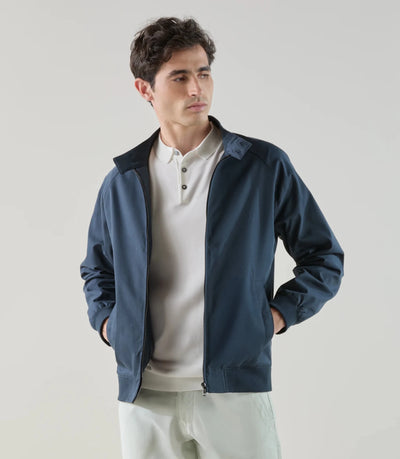 Blouson à manches raglan marine - IZAC