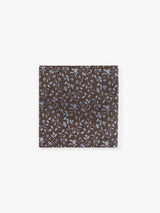 Pochette fantaisie marron - IZAC