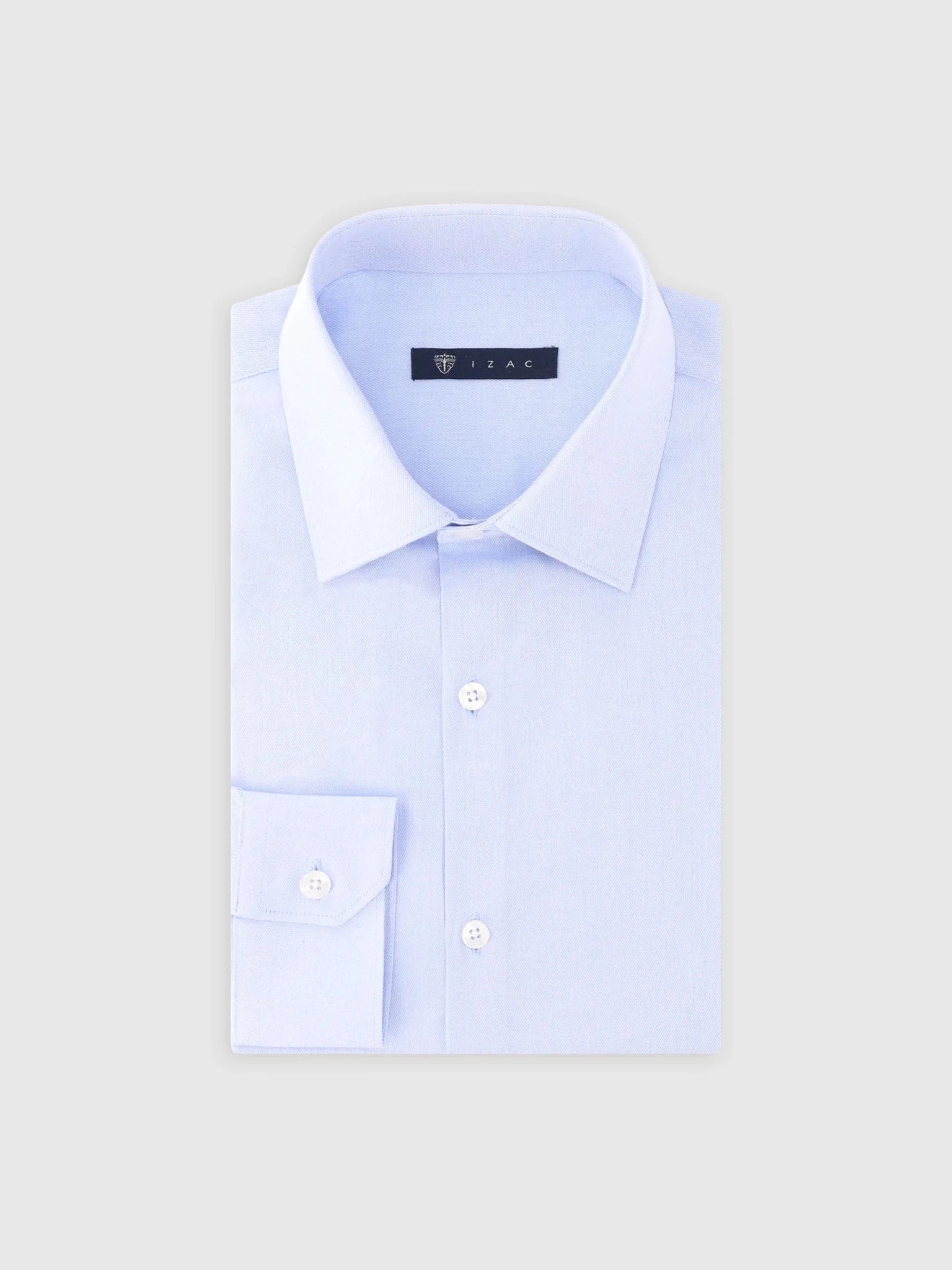 Chemise ville easy iron ciel - IZAC