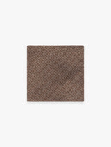 Pochette fantaisie marron - IZAC