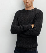Brown round-neck sweater