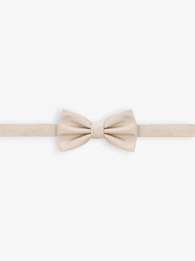 Noeud papillon uni beige - IZAC