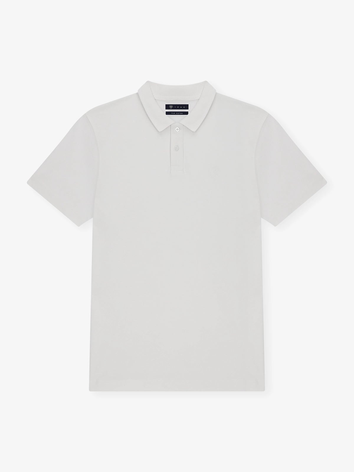 Polo piqué blanc - IZAC