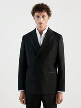 Costume croisé noir
