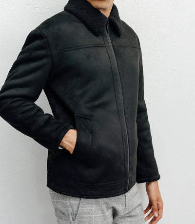 Blouson bombardier noir - IZAC