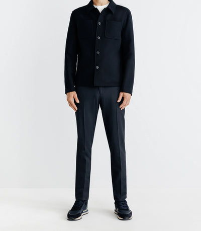 Surchemise avec poches marine - IZAC