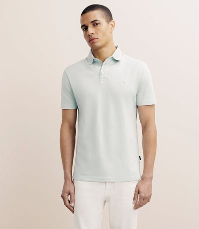 Polo piqué vert - IZAC