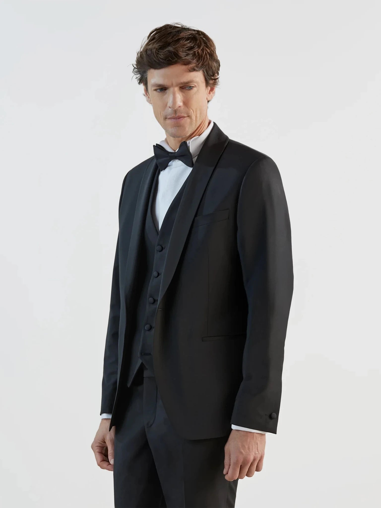 Black formal suit