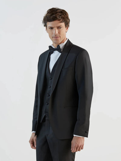 Black formal suit