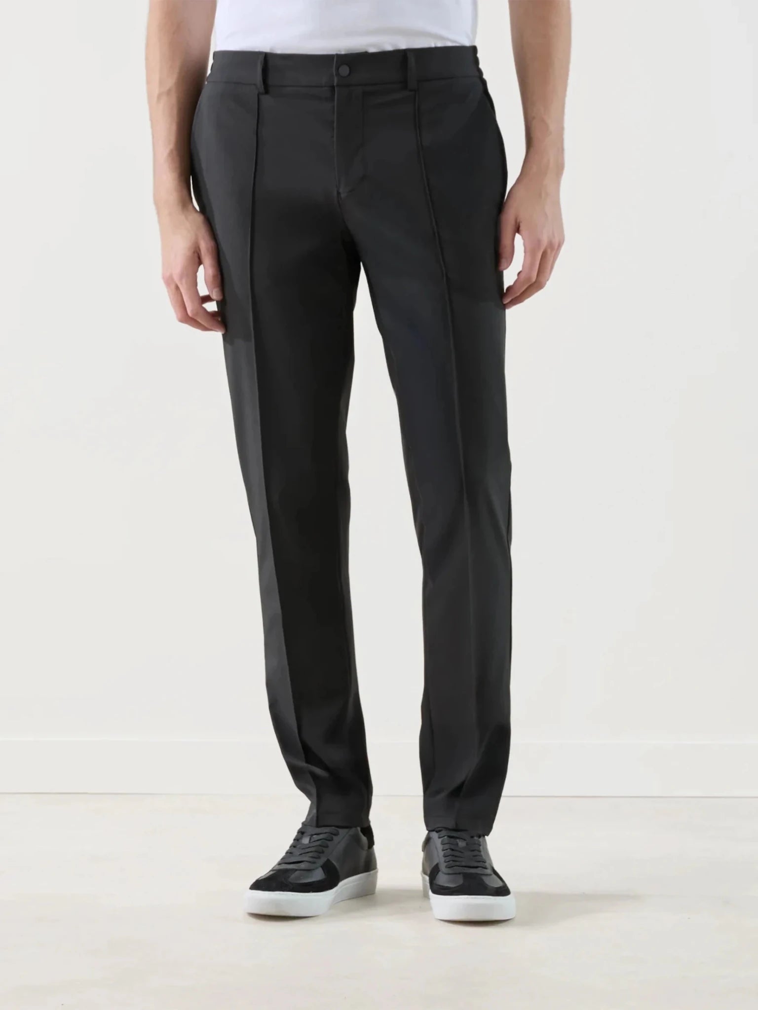 Pantalon ville en tissu technique noir - IZAC