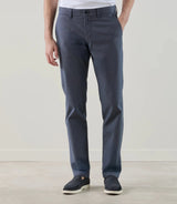 Pantalon armuré bleu gris