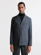 Veste ville en flanelle grise - IZAC