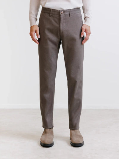Pantalon armuré châtain - IZAC