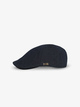 Gavroche plain faux solid navy fabric