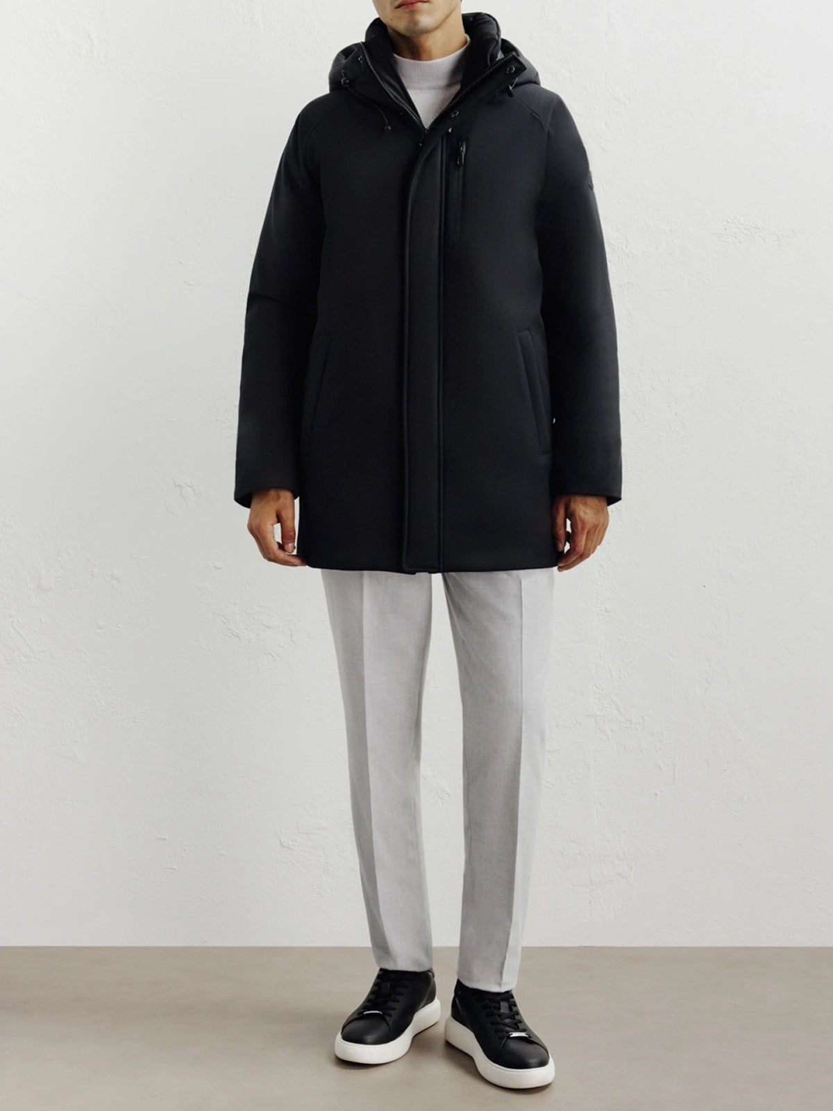 Parka noire - IZAC