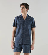 Chemise fantaisie marine - IZAC