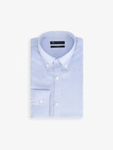 Chemise col américain ciel - IZAC
