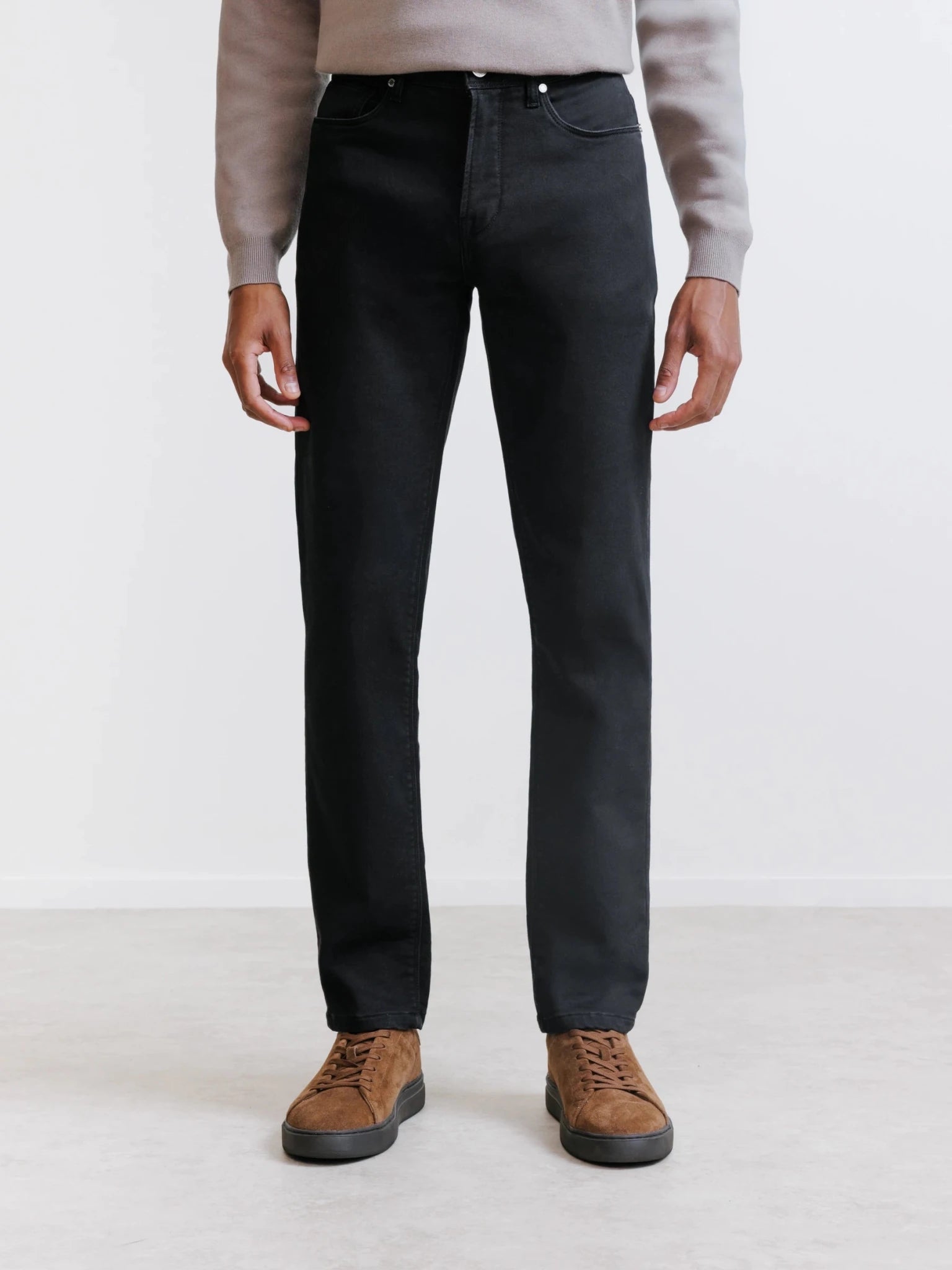 Jean 5 poches slim noir - IZAC